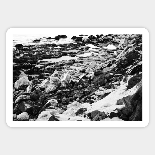 Rocks, Snow, Water Sticker by Kate-P-